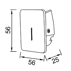 Встраиваемый светильник Mantra SOTAVENTO 9291 1