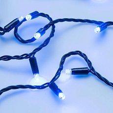 Уличная светодиодная гирлянда Ardecoled нить 230V синий ARD-String-Classic-10000-Black-100Led-Std Blue 025802 1