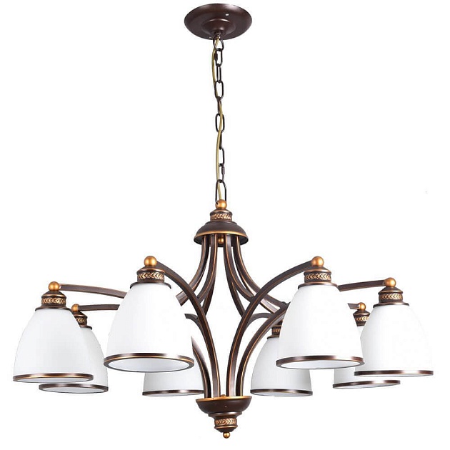 Подвесная люстра Arte Lamp Bonito A9518LM-8BA Фото № 1