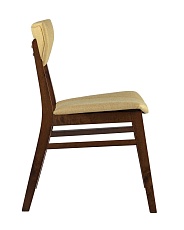 Кухонный стул Stool Group TOR массив гевеи цвет орех сидение желтое 4 шт. LW1903 BZ-14 YELLOW-KOROB4 5