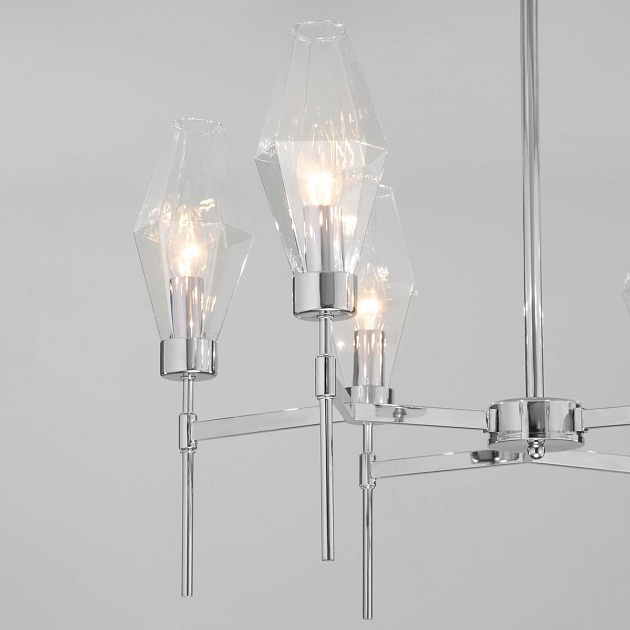 Подвесная люстра Eurosvet Prism 60143/6 хром Фото № 2