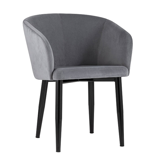 Кресло Stool Group Ральф велюр серый AV 302-N25-08 изображение 1 Кресло Stool Group Ральф велюр серый AV 302-N25-08 Фото № 1
