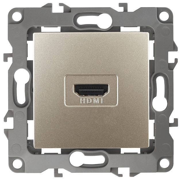 Розетка HDMI ЭРА 12 12-3114-04 Б0027484 Фото № 1