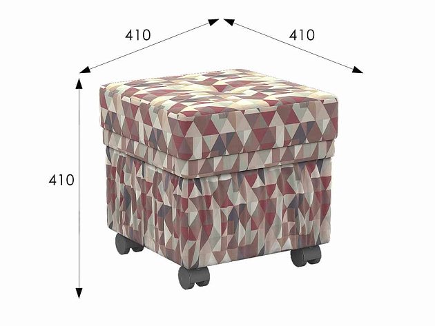 Пуф Мебелик BeautyStyle 5 007552 изображение 2 Пуф Мебелик BeautyStyle 5 007552 Фото № 2