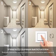 Потолочный светодиодный светильник Denkirs DK6511-WH/1 5