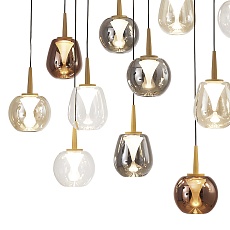 Подвесная светодиодная люстра Mantra Andromeda 8936+14PL 5