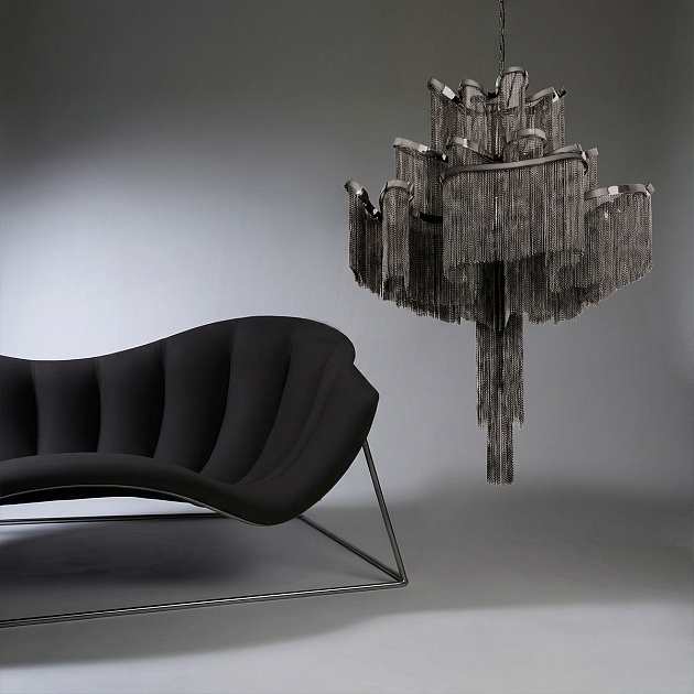 Подвесная люстра Loft IT Stream 10208/800 Gunmetal изображение 5 Подвесная люстра Loft IT Stream 10208/800 Gunmetal Фото № 5