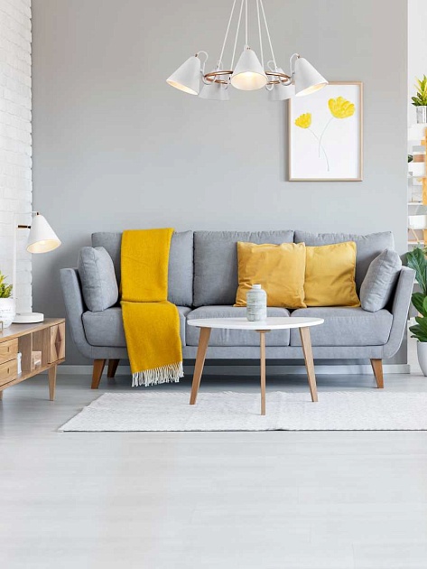 Люстра Freya FR8001PL-05WG Фото № 11