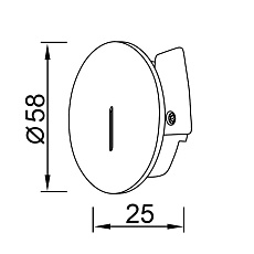 Встраиваемый светильник Mantra SOTAVENTO 9290 1