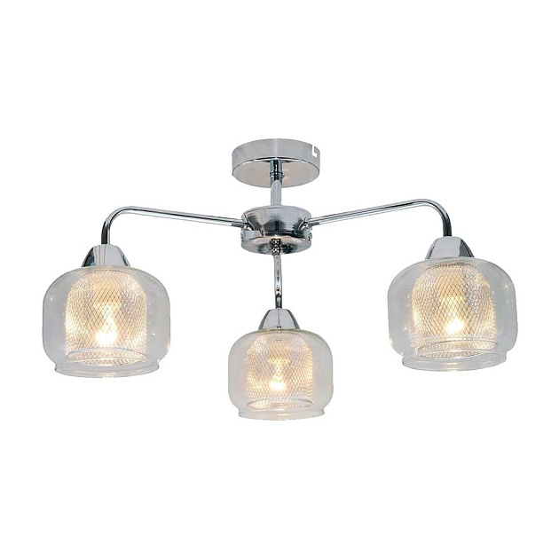 Потолочная люстра ЭкономСвет 12136/3CR CL+CR изображение 1 Потолочная люстра ЭкономСвет 12136/3CR CL+CR Фото № 1