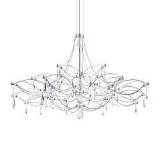 Подвесная люстра Loft IT Mira 10590/1000 Silver Asfour 4