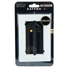 Рамка 2-модульная Stekker Катрин белый GFR00-7012-01 39566 1