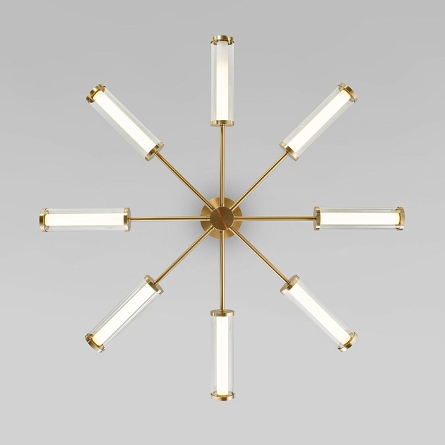 Подвесная светодиодная люстра Eurosvet Stark 50386 LED изображение 3 Подвесная светодиодная люстра Eurosvet Stark 50386 LED Фото № 3