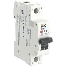 ARMAT Автоматический выключатель M06N-DC 1P C 6А IEK AR-M06N-1-C006DC