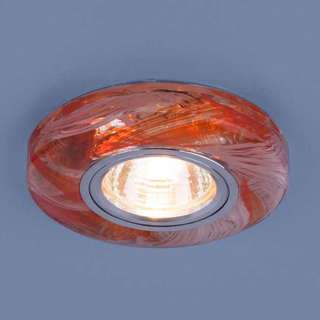 Встраиваемый светильник Elektrostandard 2191 MR16 OR оранжевый a036737 фото 3