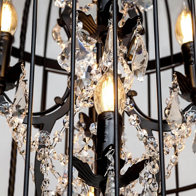 Подвесная люстра Loft IT Vintage Birdcage Loft1891/12 изображение 4 Подвесная люстра Loft IT Vintage Birdcage Loft1891/12 Фото № 4