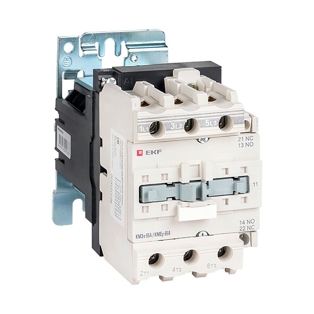 Контактор КМЭп малогабаритный 65А 24В DC 1NO 1NC EKF PROxima ctr-s-65-24-nc-p Фото № 1