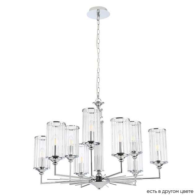 Подвесная люстра Crystal Lux Gloria SP9 Chrome Фото № 6