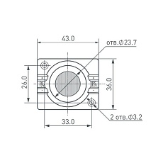 Герметичный светодиодный модуль Arlight ARL-ORION-S15-12V Cool 15x55 deg 026536 2