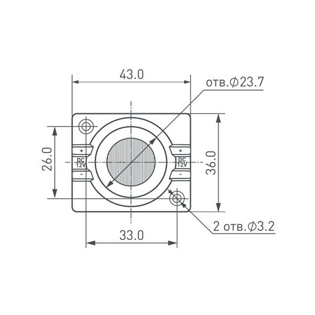 Герметичный светодиодный модуль Arlight ARL-ORION-S15-12V Cool 15x55 deg 026536 Фото № 3