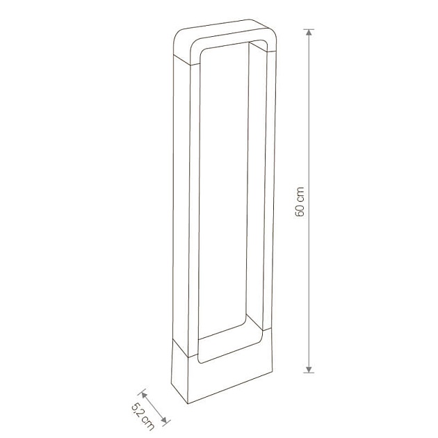 Уличный светодиодный светильник Nowodvorski Thika Led 9118 изображение 2 Уличный светодиодный светильник Nowodvorski Thika Led 9118 Фото № 2