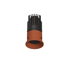 POINTS Точечный светильник GLAZ S LED 220В 6Вт 4000К CRI90 50° NO-DIM терракотовый
