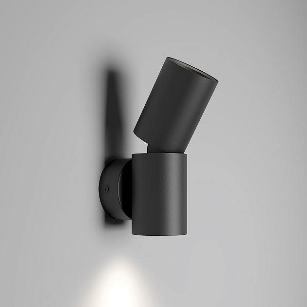 Настенный светодиодный светильник Elektrostandard Deep 40126/LED черный a062926 фото 