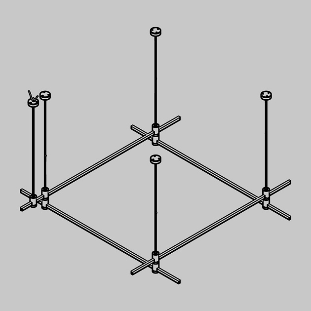 Трековая система Maytoni Technical Flarity TFC-Flar-H04-B Фото № 2