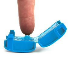 Коробка изоляционная с гелем, 450V, 74х46х26, синий LD549 49240 5