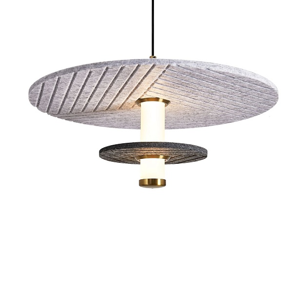 Подвесной светодиодный светильник Freya Acoustic FR5494PL-L9GR Фото № 3