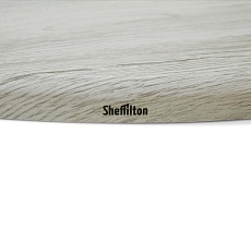 Кухонный стол Sheffilton SHT-TU10/90 МДФ хром лак/дуб верона белый 6454222004 2