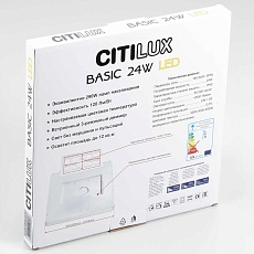 Накладной светодиодный светильник Citilux Бейсик Черный CL738K241V 4