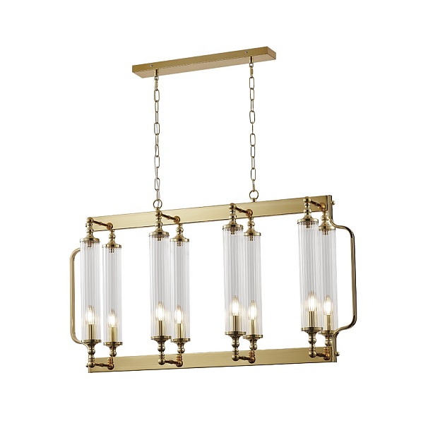 Подвесная люстра Crystal Lux TOMAS SP8 L1000 BRASS изображение 1 Подвесная люстра Crystal Lux TOMAS SP8 L1000 BRASS Фото № 1