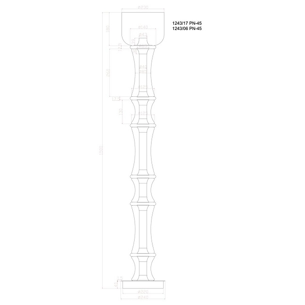 Торшер Divinare Volturn 1243/06 PN-45 изображение 2 Торшер Divinare Volturn 1243/06 PN-45 Фото № 2