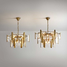 Подвесная люстра Freya Люмьер / Lumiere FR5516PL-09BS 1