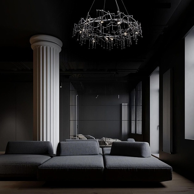 Подвесная люстра Loft IT Bijout 10068/1000 BK изображение 8 Подвесная люстра Loft IT Bijout 10068/1000 BK Фото № 8