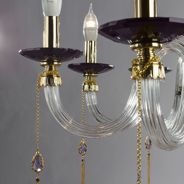 Подвесная люстра Divinare Mona 5126/12 LM-8 Фото № 3