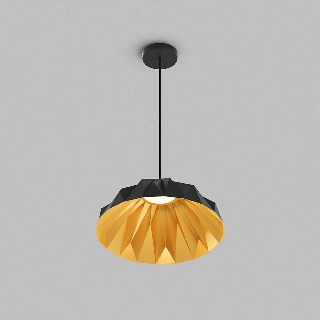 Подвесной светильник Denkirs Origami DK6655-BK+SG изображение 1 Подвесной светильник Denkirs Origami DK6655-BK+SG Фото № 1