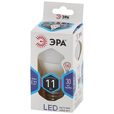 Лампа светодиодная ЭРА E27 5W 4000K матовая LED P45-11W-840-E27 Б0032989 3
