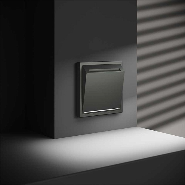 Выключатель встраиваемый S70 карточный 16А, (титан) Voltum VLS010706 Фото № 7