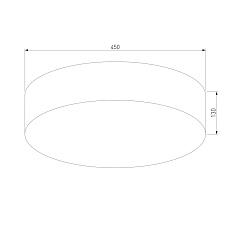 Потолочный светильник TK Lighting 1084 Rondo 1