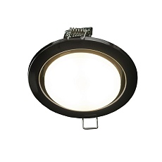 Встраиваемый светильник Datts GX53 H4 (38 мм) bk chrome (10 pcs)