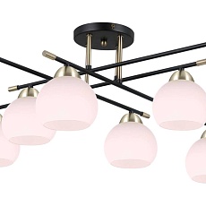 Потолочный светильник ILLUMICO IL0446-8CSQ-24 BK AB LIBRA 2