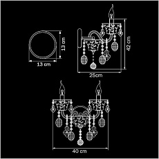 Бра Osgona Tesoro 710622 2