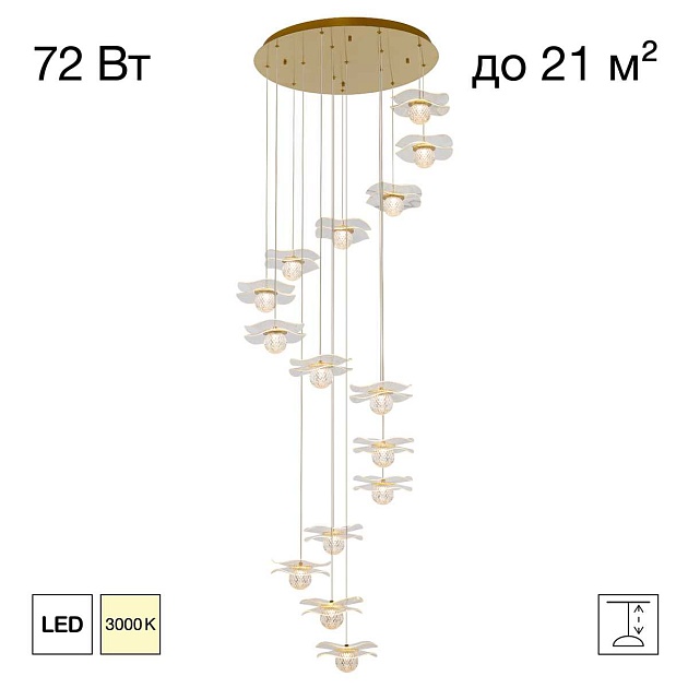 Люстра Citilux SIGNATURE CL247057 Фото № 1