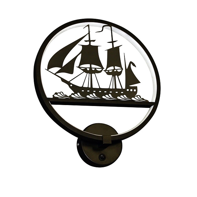 Настенный светодиодный светильник Kink Light Корабль 074110,4 изображение 1 Настенный светодиодный светильник Kink Light Корабль 074110,4 Фото № 1