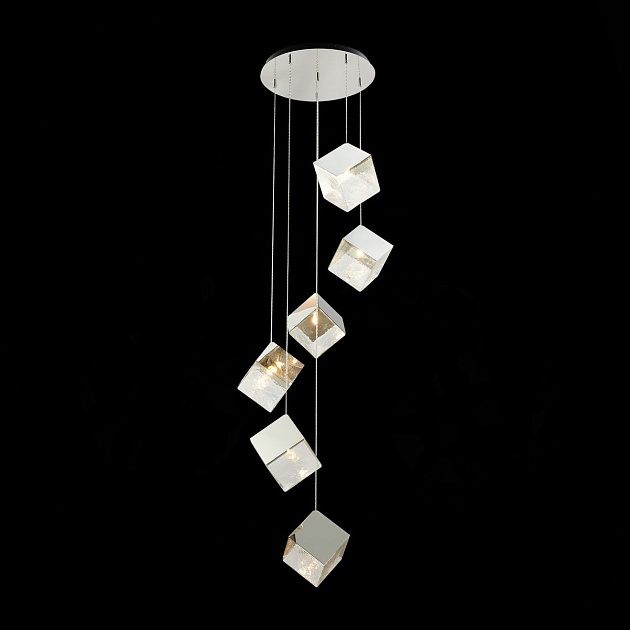 Подвесная люстра ST Luce Riello SL1182.103.06 изображение 2 Подвесная люстра ST Luce Riello SL1182.103.06 Фото № 2