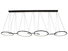 Подвесной светодиодный светильник Newport Loren 15207/S black glossy М0068990