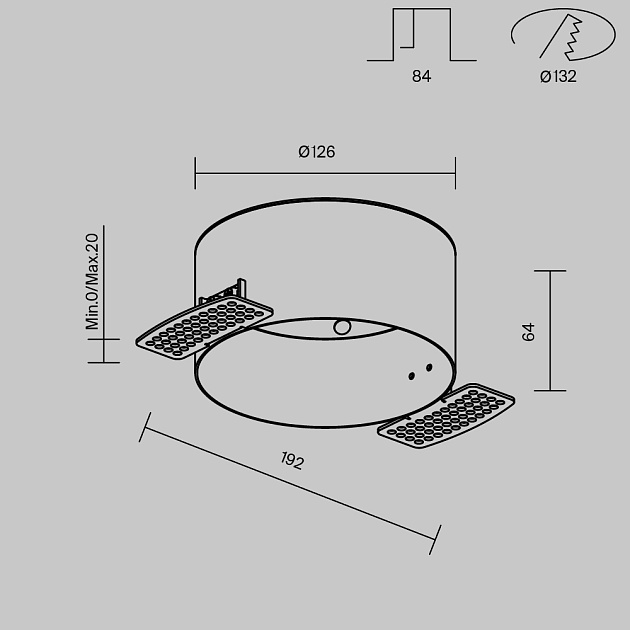 Аксессуар Maytoni Technical DLA032-TRS12-W Фото № 8