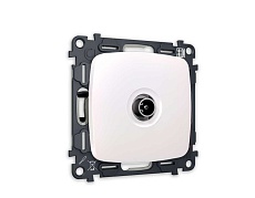 Комплект механизма TV розетки оконечной AMBRELLA VOLT OMEGA Жемчуг 50-870 MHz 1dB QUANT (OP2130, VM202) MO213010